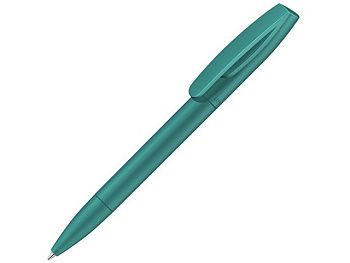 Шариковая ручка из пластика "Coral", бирюзовый Шариковая ручка из пластика "Coral", бирюзовый