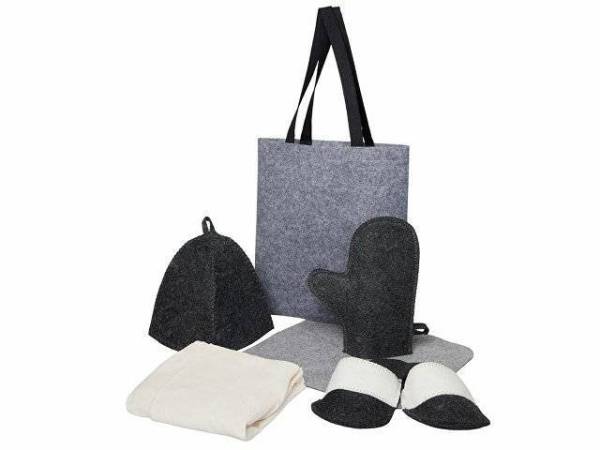 Банный набор с килтом «Healing», мужской