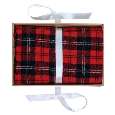 Плед  "FINE WOOL", красный,  137х160 см, 100%  шерсть