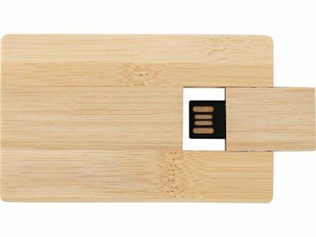 USB 2.0 Флешка-визитка на 32 Гб «Bamboo Card»