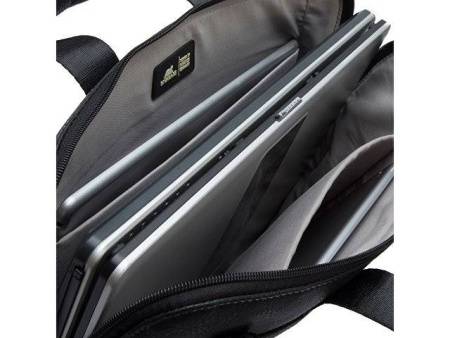 Сумка для ноутбука 15.6" из кожзама 8930, черный
