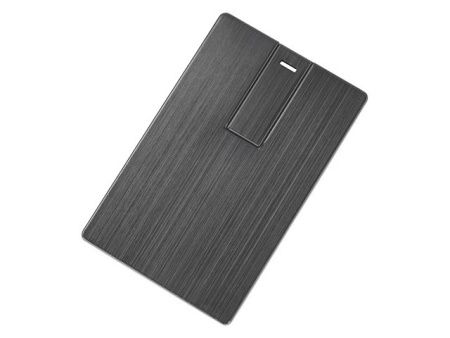 USB-флешка "Визитка" на 16 Гб «Card Metal» в виде металлической карты