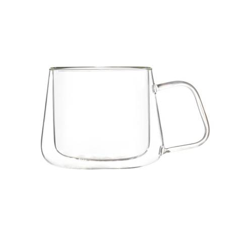 Кружка стеклянная с двойными стенками, Dolce, 350 ml