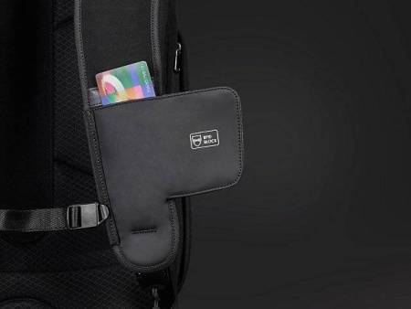 Антикражный рюкзак-трансформер Clickpack Travlo для ноутбука 16", черный