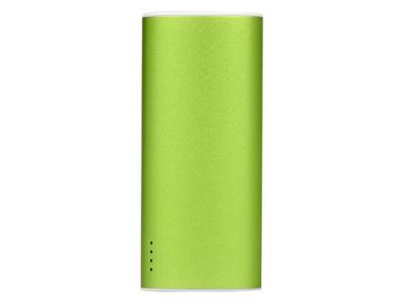 Портативное зарядное устройство "Квазар", 4400 mAh, зеленое яблоко