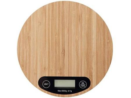 Бамбуковые кухонные весы «Scale», натуральный