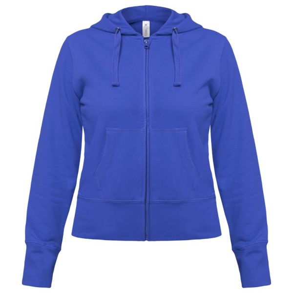 Толстовка женская Hooded Full Zip белая Толстовка женская Hooded Full Zip белая