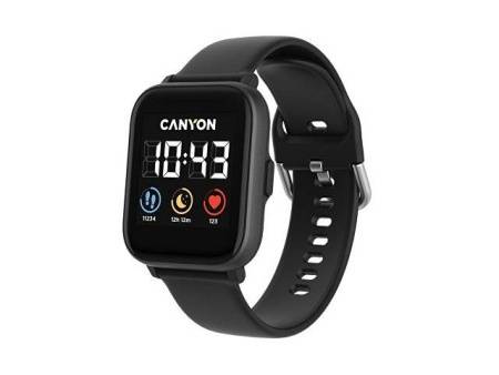Смарт-часы со встроенным плеером Canyon SaltSW-78, черный