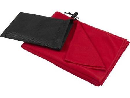 Полотенце спортивное «Lucas» из переработанного полиэстера, 30х80 см Полотенце спортивное «Lucas» из переработанного полиэстера, 30х80 см