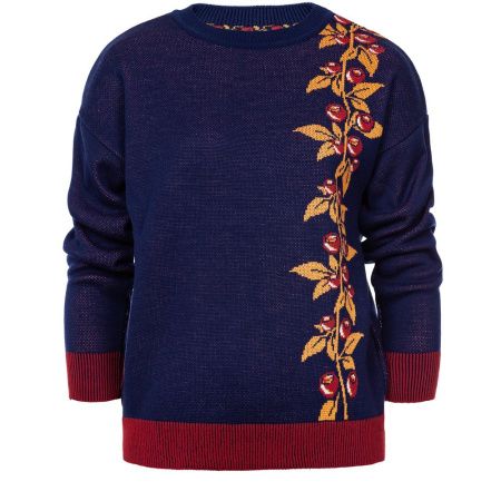 Джемпер Брусника, синий, размер XS Джемпер Брусника, синий, размер XS