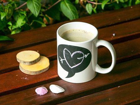 Кружка с покрытием для рисования мелом  «Tiza», 320 мл Кружка с покрытием для рисования мелом  «Tiza», 320 мл