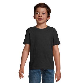 Футболка детская IMPERIAL KIDS, черный, 6 лет, 100% хлопок 190г/м2