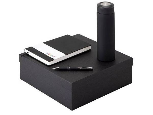 Подарочный набор "Color it" с блокнотом, металлической ручкой и термосом