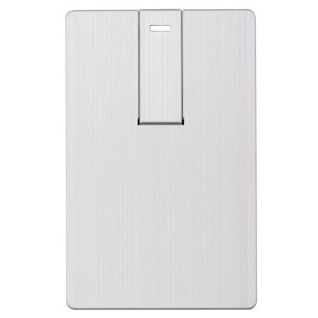 Флешка "Визитка" Platinum Card, 32 Гб, серебристая