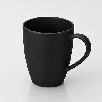 Кружка "Grain" из натуральных волокон, черный