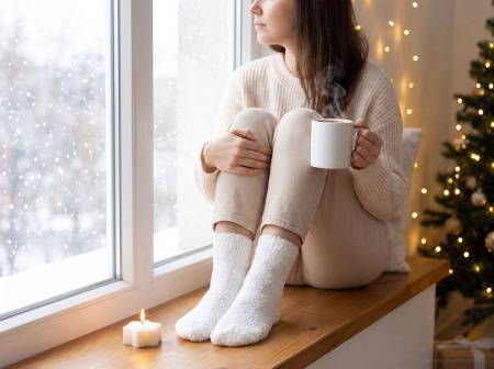 Свеча Snowlight 3, белая