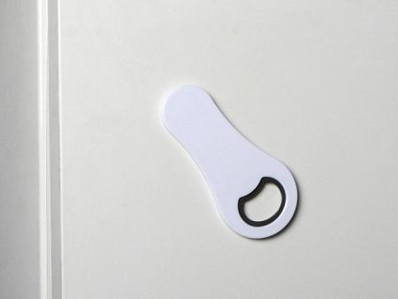 Открывашка для бутылок, с магнитом, белый Открывашка для бутылок, с магнитом, белый