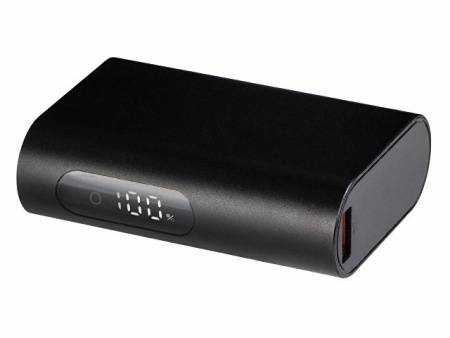 Внешний аккумулятор с QC/PD "Qwik", 10000 mah, черный