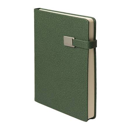 Ежедневник недатированный Linnie, А5, темно-зеленый