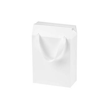 Подарочная коробка-пакет универсальная малая, белая