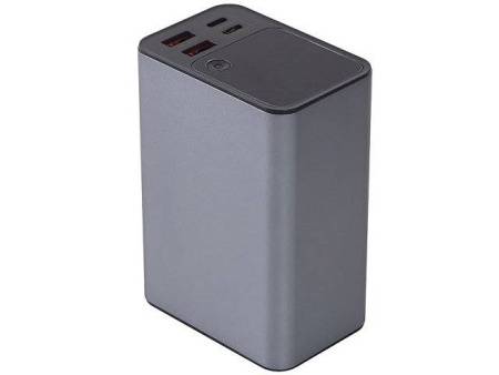 Внешний аккумулятор для ноутбуков «EpIQ», 100 Вт, 30000 mAh, темно-серый