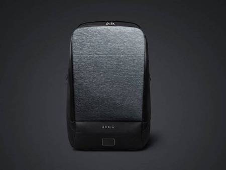 Антикражный рюкзак FlexPackPro для ноутбука 15.6", серый/черный