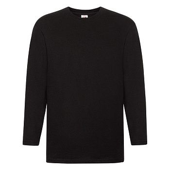 Футболка "Super Premium Long Sleeve", черный, L, 100% х/б, 205 г/м2 Футболка "Super Premium Long Sleeve", черный, L, 100% х/б, 205 г/м2