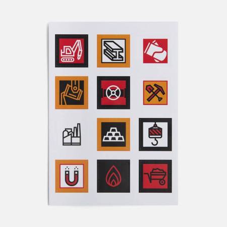 Стикерпак бумажный Industry, энергетика