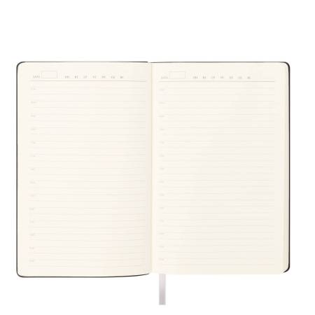 Ежедневник Velvet City недатированный, белый  (без упаковки, без стикера)