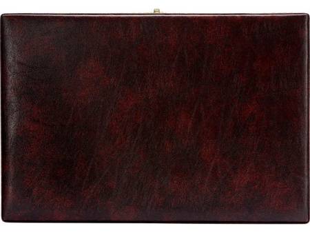 Набор «Подарочный», бордовый/золотистый, серебристый