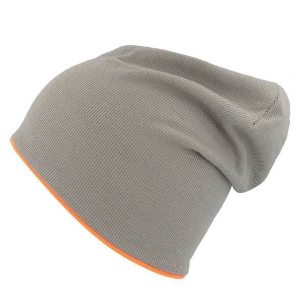 Шапка "EXTREME", желтый неон/черный, 73% полиэстер, 23% хлопок