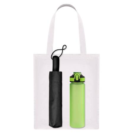 Подарочный набор Levante, салатовый (зонт, спортбутылка