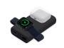 Внешний беспроводной аккумулятор 2-в-1 с функцией зарядки Apple Watch, QC/PD «AtomIQ», 10000 мАч