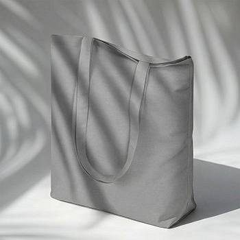 Сумка для шопинга Carryme 140 хлопковая, 140 г/м2, серый