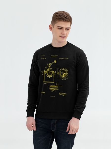 Свитшот Old Patents. Coffee Mill Свитшот Old Patents. Coffee Mill