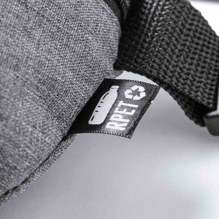 Сумка на пояс PARKS, серый, 25 x 17 x 8 см, 100% переработанный полиэстер 600D Сумка на пояс PARKS, серый, 25 x 17 x 8 см, 100% переработанный полиэстер 600D