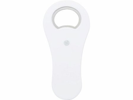 Открывашка для бутылок, с магнитом, белый Открывашка для бутылок, с магнитом, белый