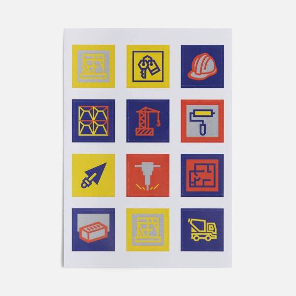 Стикерпак бумажный Industry, энергетика