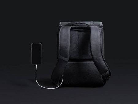 Водостойкий антикражный рюкзак Clickpack для ноутбука 15.6", черный