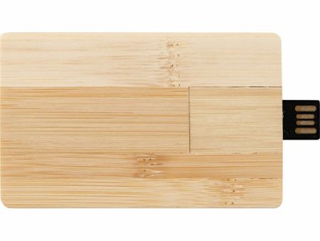 USB 2.0 Флешка-визитка на 32 Гб «Bamboo Card»