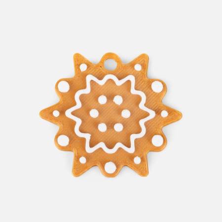 Мини-подвеска «Пряник», звездочка
