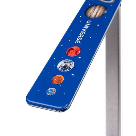 Настольная лампа Lumos, Ultramarine, с беспроводной зарядкой, синяя