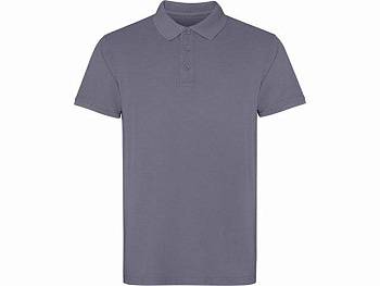 Рубашка поло «Cobain» унисекс, серо-голубой выстиранный