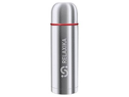 Термос Relaxika 102, 2 чашки, 1000 мл, стальной