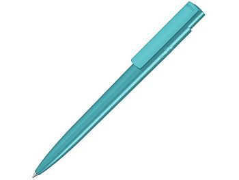 Шариковая ручка "rPET pen pro" из переработанного термопластика, бирюзовый Шариковая ручка "rPET pen pro" из переработанного термопластика, бирюзовый
