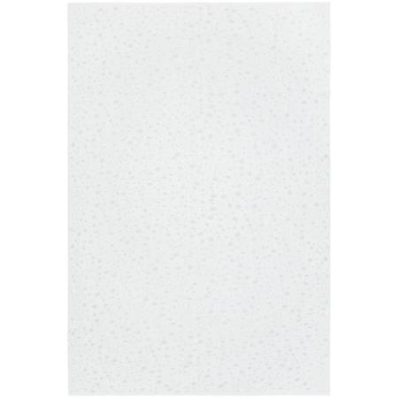 Плед Snowspot Fluffy, белый с люрексом
