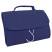 Несессер дорожный "Comfort", синий, 21,5х17,5х2 см, полиэстер, шелкография