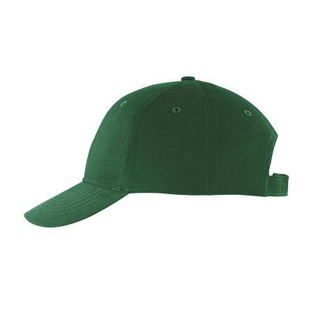 Бейсболка мужская "SOLAR", 6 клиньев, застежка на липучке, белый, 100% хлопок