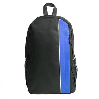 Рюкзак PLUS, чёрный/синий, 44 x 26 x 12 см, 100% полиэстер 600D Рюкзак PLUS, чёрный/синий, 44 x 26 x 12 см, 100% полиэстер 600D