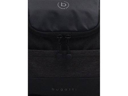 Несессер дорожный BUGATTI Universum, графитовый, полиэстер меланж/тарпаулин, 23,5х12х22,5 см, 7 л